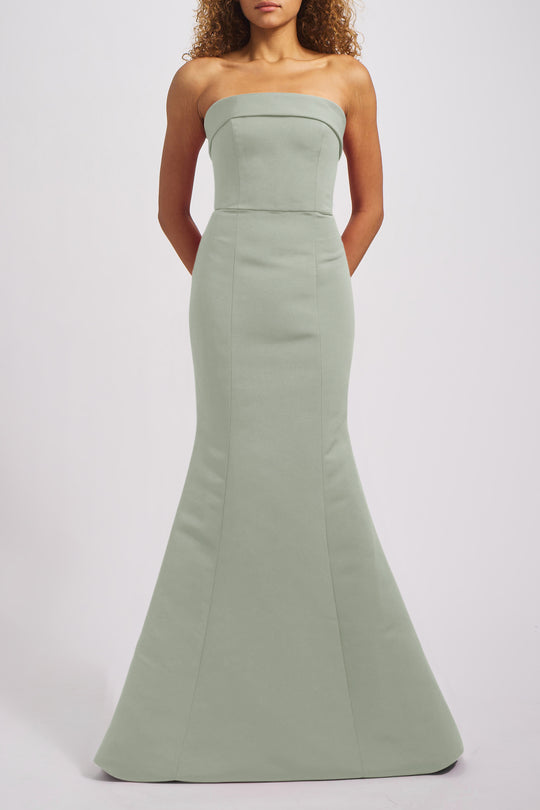 Jaylin - Moss, $300, dress by color from Collection Bridesmaids by Amsale