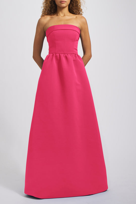 Rene - Cerise, $300, dress by color from Collection Bridesmaids by Amsale
