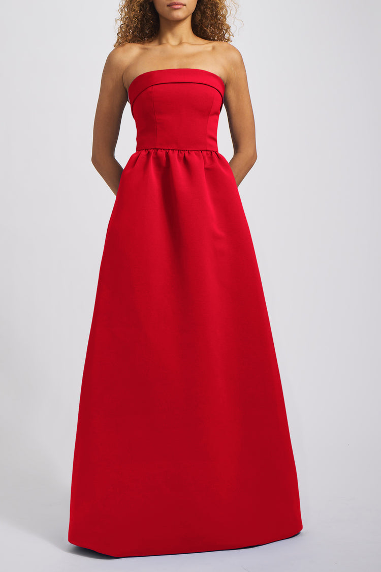 Rene, dress from Collection Bridesmaids by Amsale, Fabric: faille