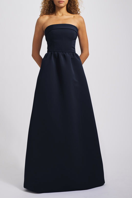 Rene - Navy, $300, dress by color from Collection Bridesmaids by Amsale