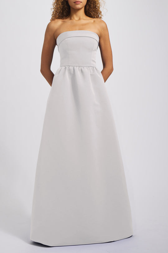 Rene - Platinum, $300, dress by color from Collection Bridesmaids by Amsale