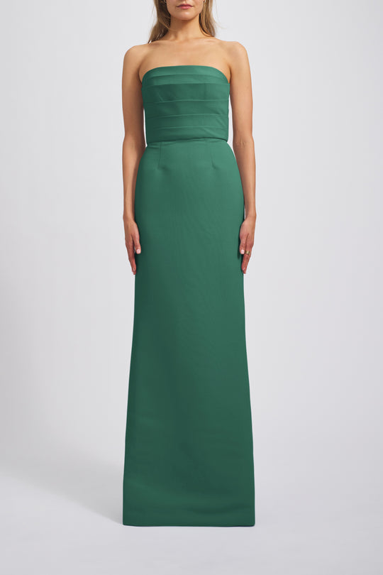 Sonia - Emerald, $300, dress by color from Collection Bridesmaids by Amsale