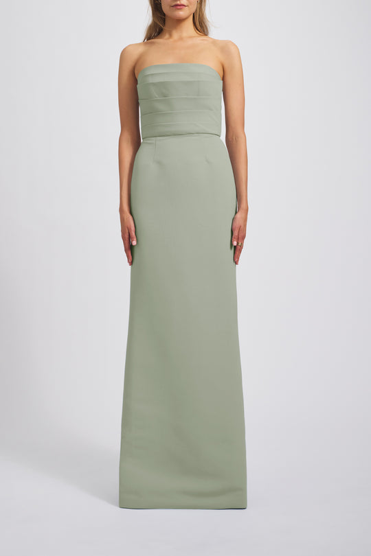 Sonia - Moss, $300, dress by color from Collection Bridesmaids by Amsale