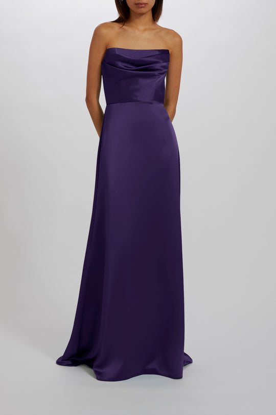 Jara - Amethyst, $300, dress by color from Collection Bridesmaids by Amsale