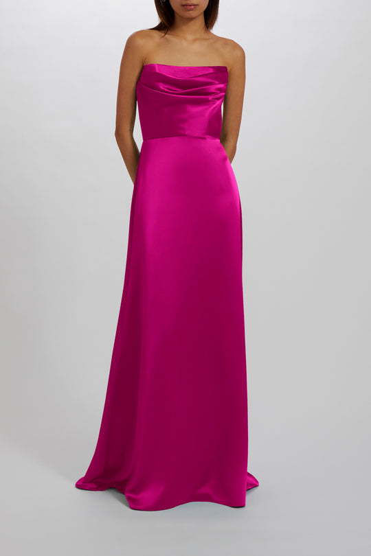 Jara - Fuchsia, $300, dress by color from Collection Bridesmaids by Amsale