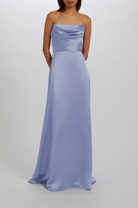 Jara - Slate, $300, dress by color from Collection Bridesmaids by Amsale