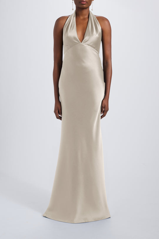 Samile - Champagne, $300, dress by color from Collection Bridesmaids by Amsale