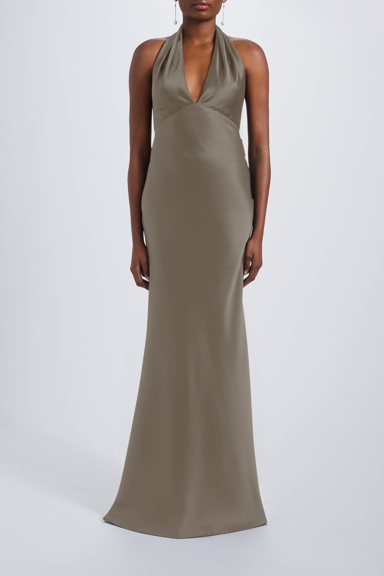 Samile, dress from Collection Bridesmaids by Amsale, Fabric: fluid-satin