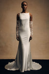 Iman, dress from Collection Bridal by Amsale, Fabric: liquid-satin