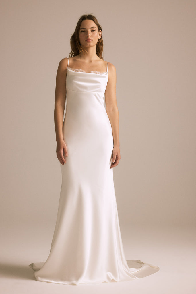 Dune Ivory / 6 / Extra-Length | Amsale Dune Ivory / 6 / Extra-Length | Amsale