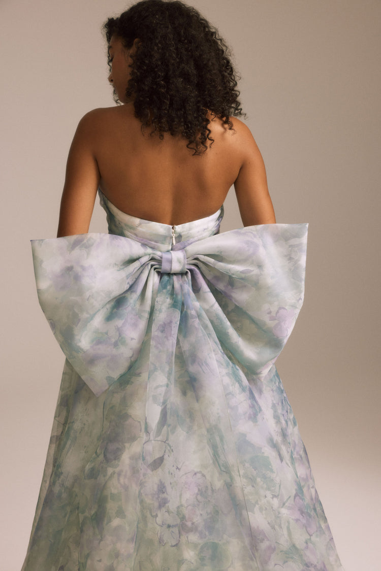 Image number 5: Enid in Lilac-Mint, detail view