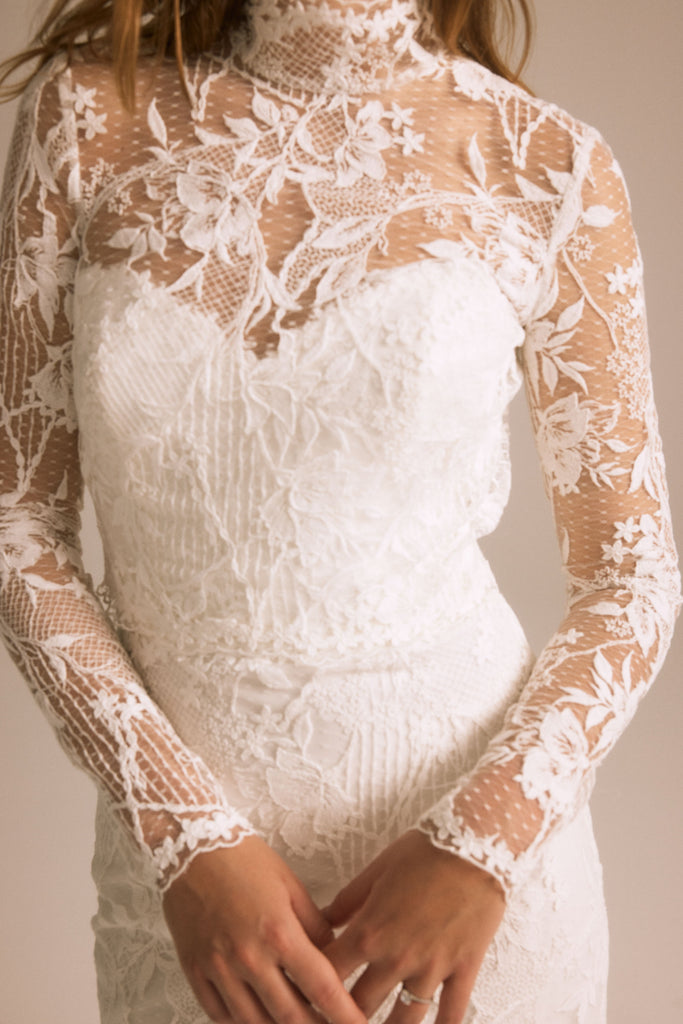 Lace Topper for Magnolia Amsale Lace Topper for Magnolia Amsale