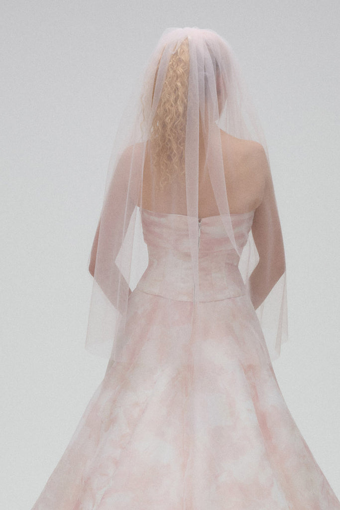 Product Blush Baby Veil Image