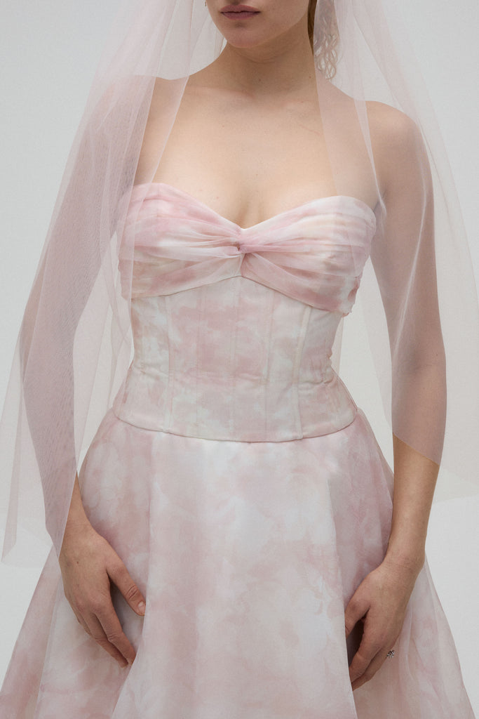 Product Blush Baby Veil Image