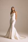 Wes, dress from Collection Bridal by Nouvelle Amsale, Fabric: mikado