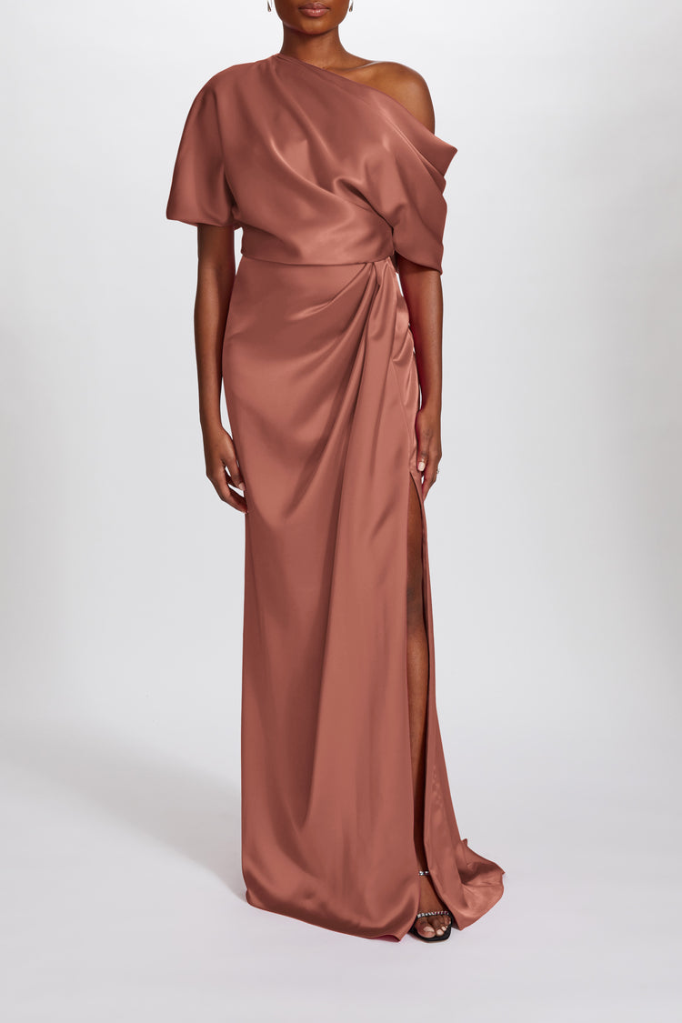 P607S - Sienna, dress by color from Collection Evening by Amsale