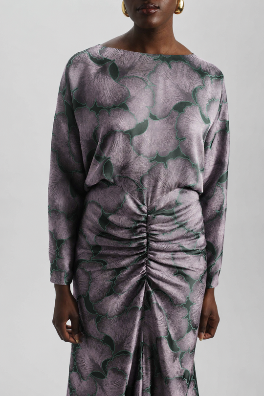 Jacquard Dolman Sleeve Dress - alternate view