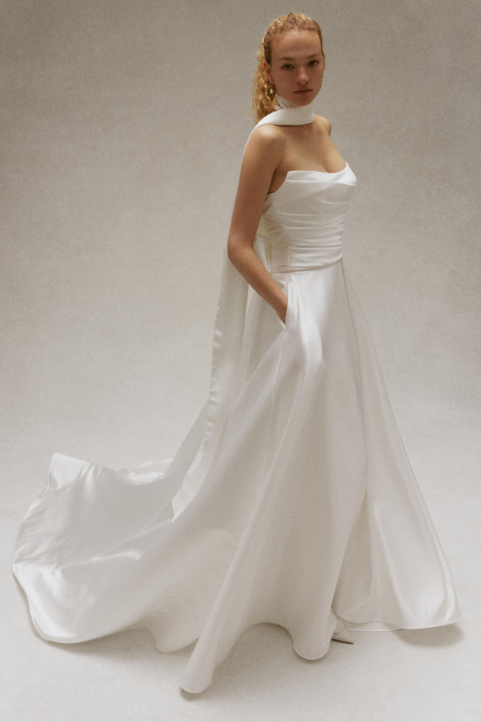 Product Fluid Satin Scarf Image