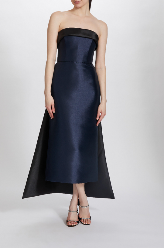 P627 - Navy-Black, $895, dress by color from Collection Evening by Amsale