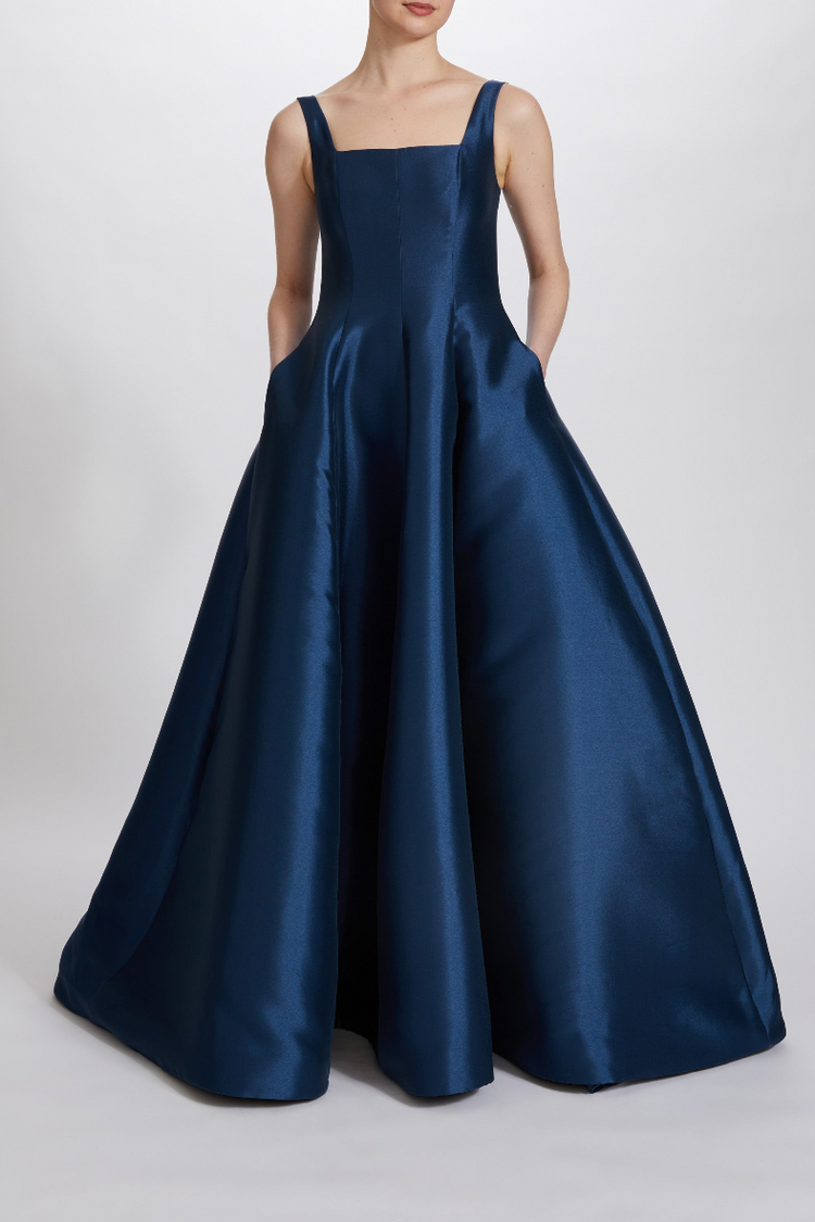 P631 - French-Blue, dress by color from Collection Evening by Amsale