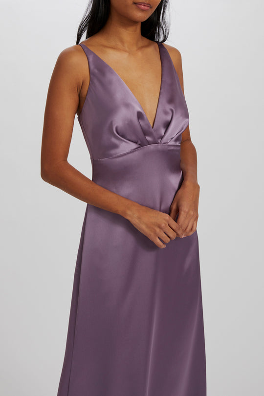 Livia - Slate, $300, dress by color from Collection Bridesmaids by Amsale