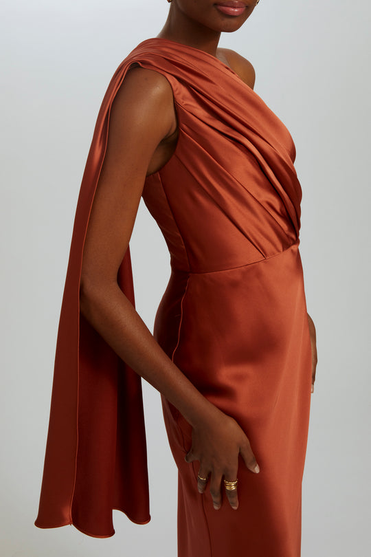 P520S - Lipstick-Red, $750, dress by color from Collection Evening by Amsale