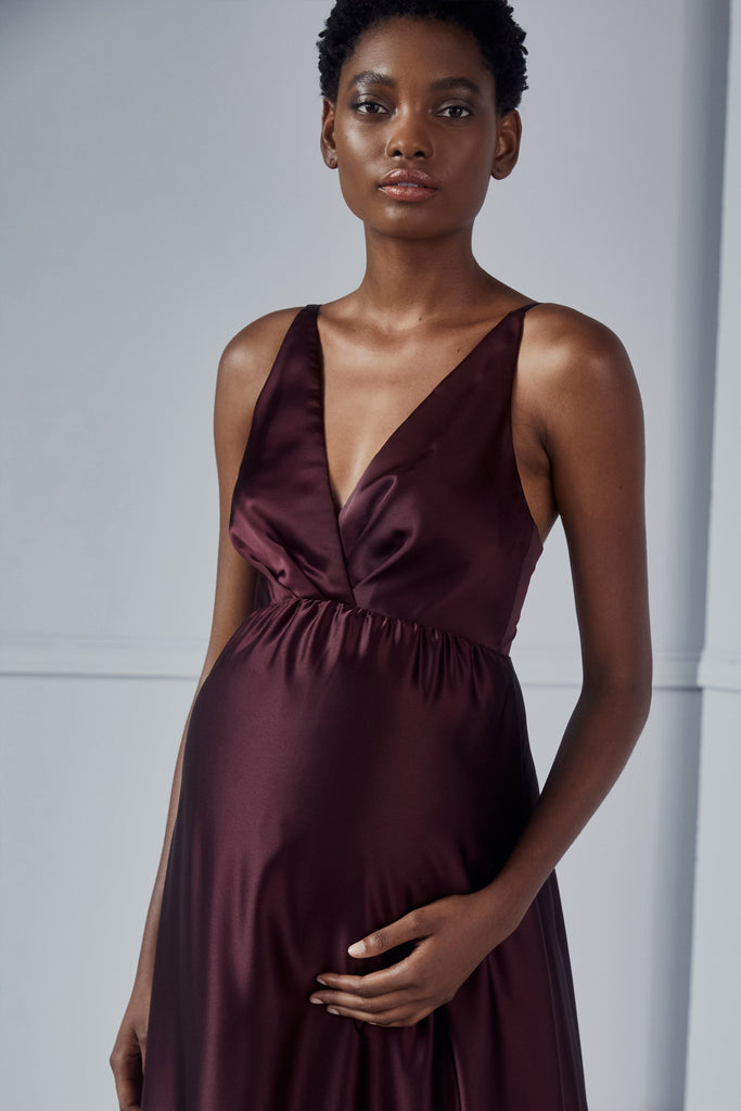 Product Tess - Maternity Dress - Champagne Image