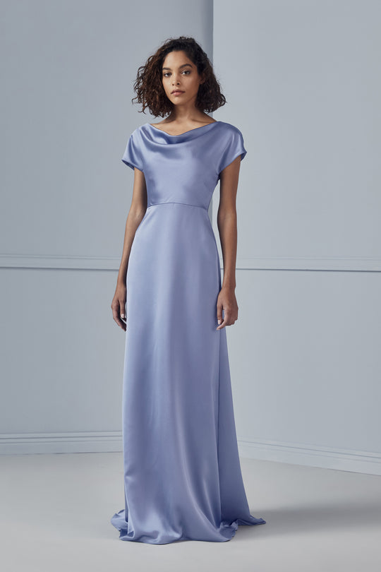 Marie, $300, dress from Collection Bridesmaids by Amsale, Fabric: fluid-satin