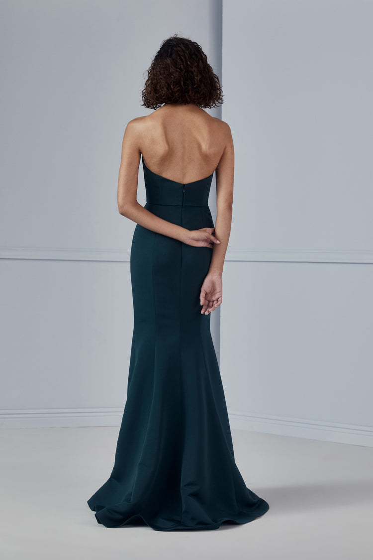 Agnes, dress from Collection Bridesmaids by Amsale, Fabric: faille