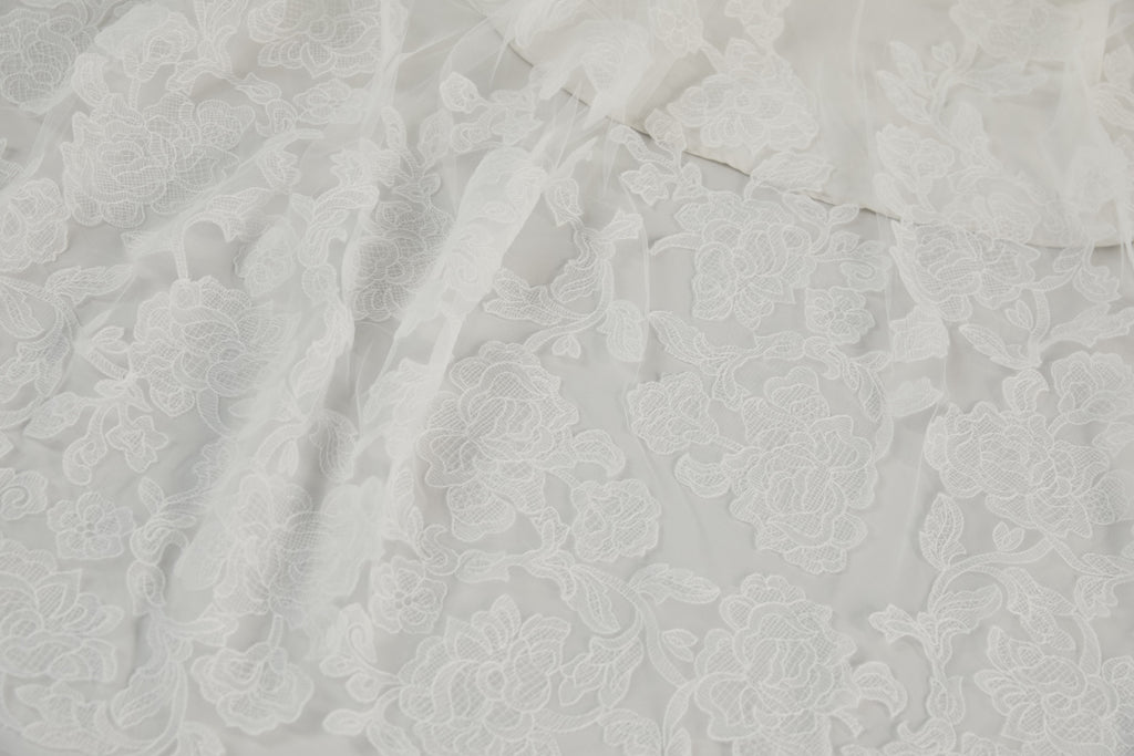 Product Cathedral Length Veil with Lace Border Image