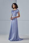 Marie, dress from Collection Bridesmaids by Amsale, Fabric: fluid-satin