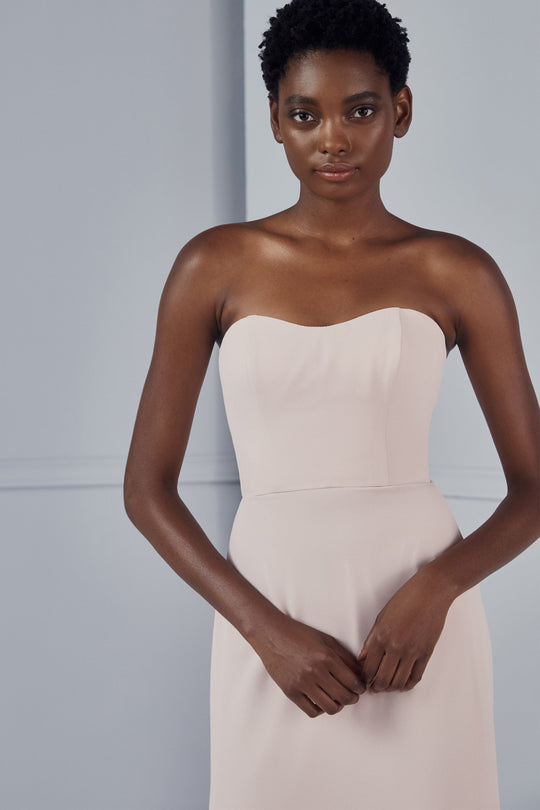 Lou - Ruby, $270, dress by color from Collection Bridesmaids by Amsale