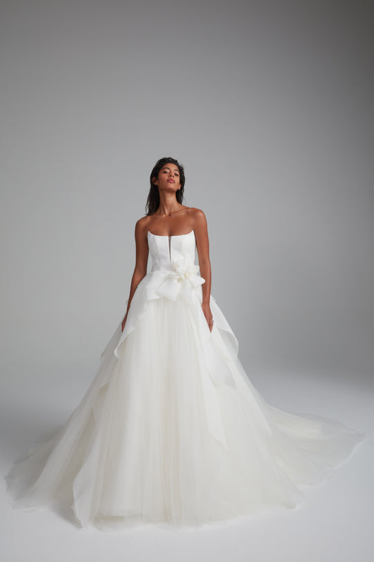 Lowe - Ivory, $7,400, dress by color from Collection Bridal by Amsale
