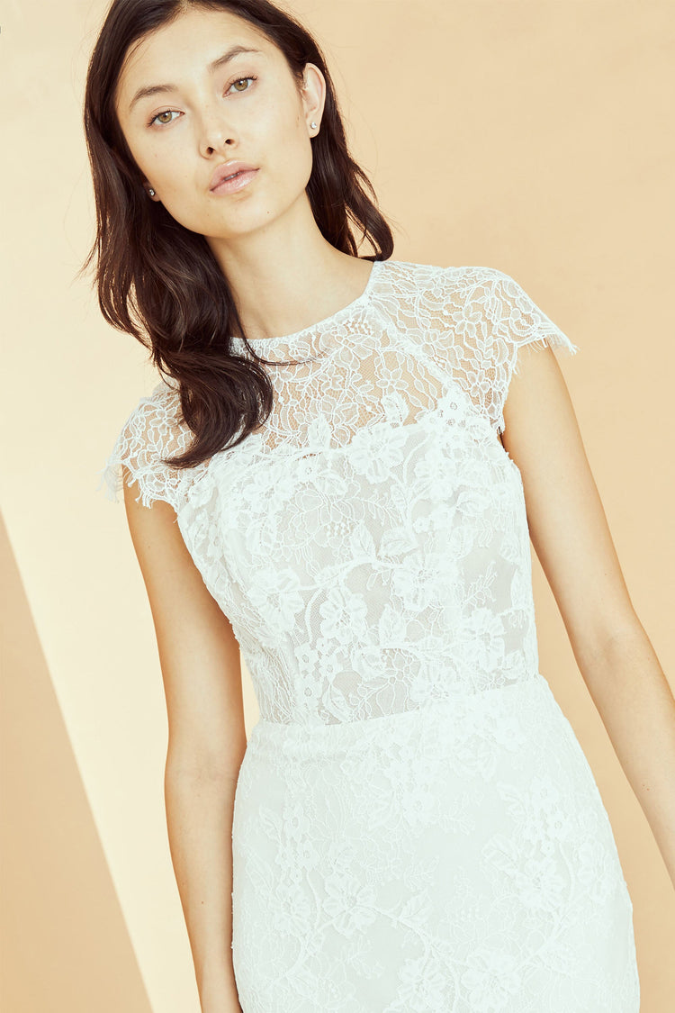 Jean - Ivory-Blush, dress by color from Collection Bridal by Nouvelle Amsale