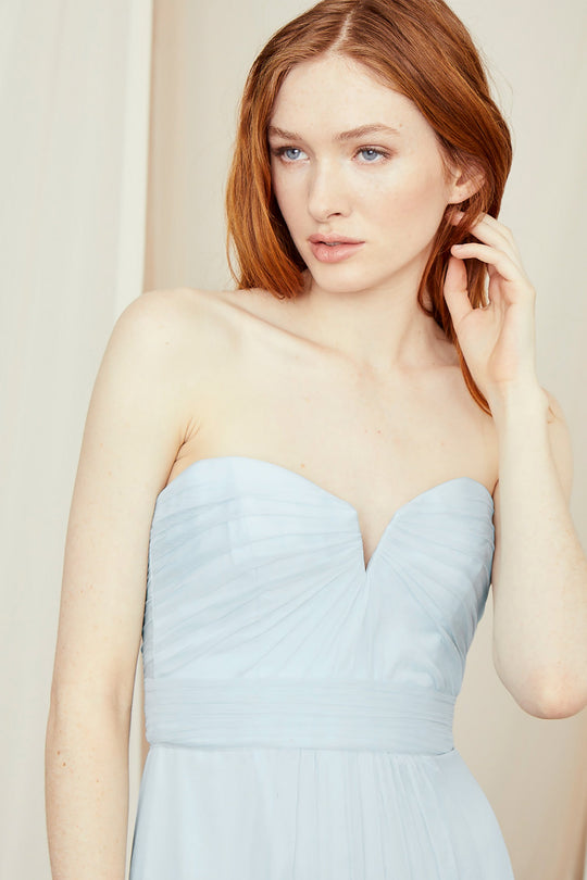 G969C - Sage, $280, dress by color from Collection Bridesmaids by Amsale