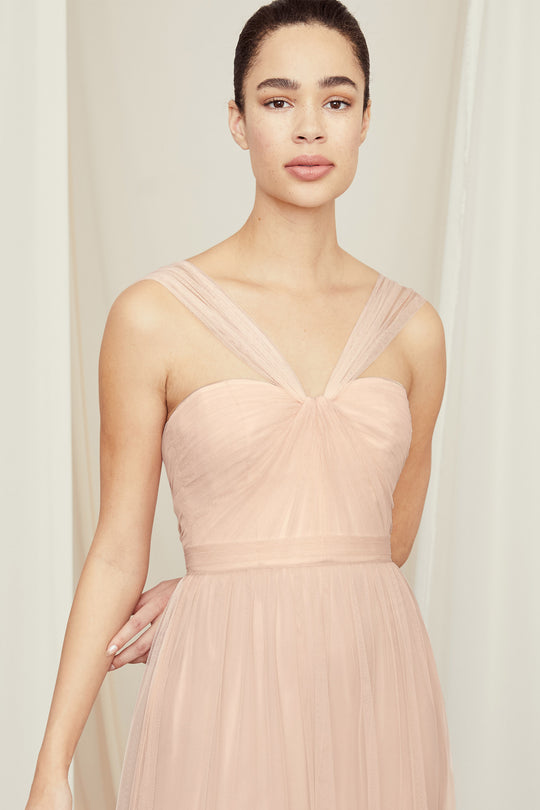 Aisha, $270, dress from Collection Bridesmaids by Amsale, Fabric: tulle