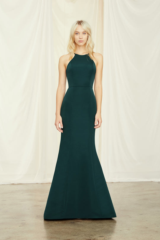 Carter, $300, dress from Collection Bridesmaids by Amsale, Fabric: faille