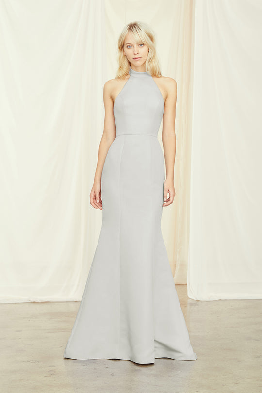 Austin, $300, dress from Collection Bridesmaids by Amsale, Fabric: faille