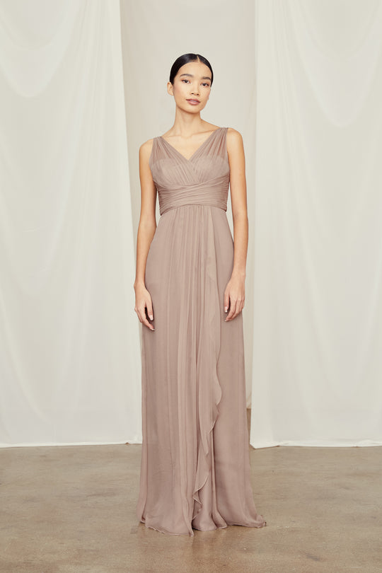 G783C, $280, dress from Collection Bridesmaids by Amsale, Fabric: silk-chiffon