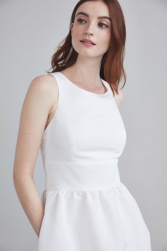 Fiona - Platinum, $300, dress by color from Collection Bridesmaids by Amsale