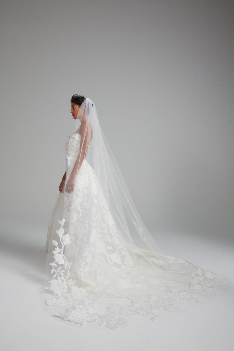 Muriel - Full Length - Ivory, dress by color from Collection Bridal by Amsale