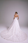Devon, dress from Collection Bridal by Amsale, Fabric: faille