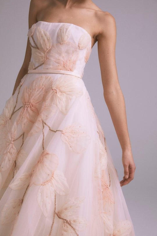 Forest - Blush, $8,995, dress by color from Collection Bridal by Amsale