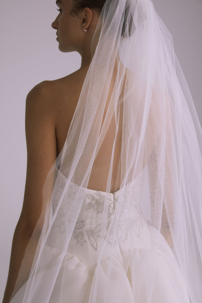 Product Hand Beaded Veil Image