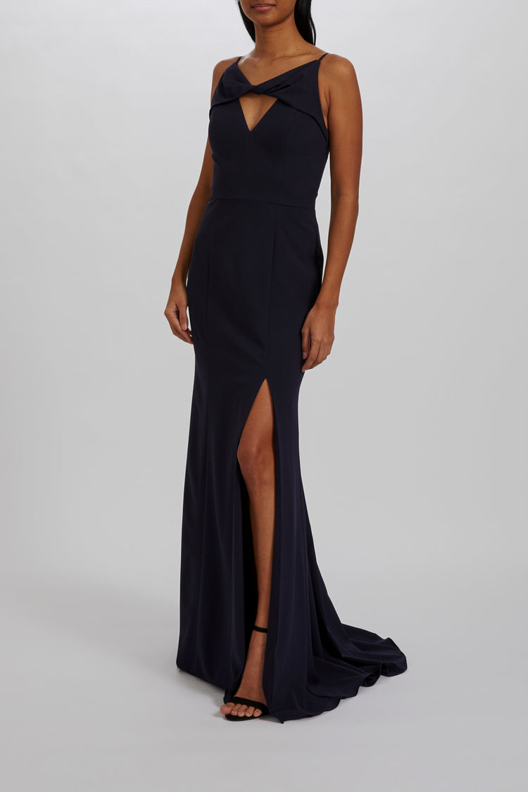 Dallas, dress from Collection Bridesmaids by Amsale, Fabric: crepe