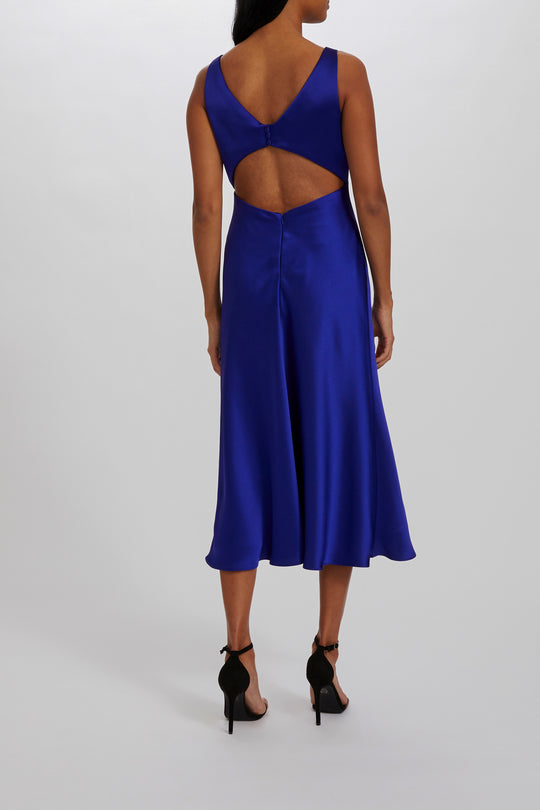 Domi - French-Blue, $300, dress by color from Collection Bridesmaids by Amsale