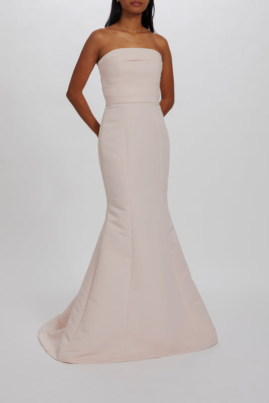 Francine, $300, dress from Collection Bridesmaids by Amsale, Fabric: faille