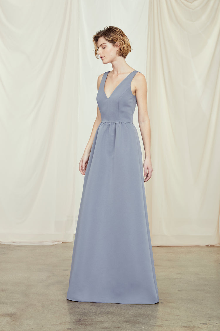Jacqueline, dress from Collection Bridesmaids by Amsale, Fabric: faille