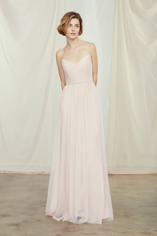 Ally, $270, dress from Collection Bridesmaids by Amsale, Fabric: tulle