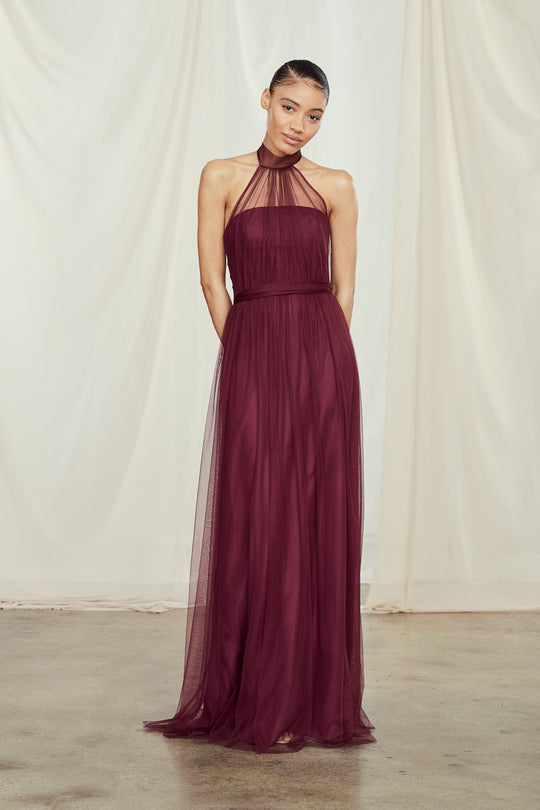 Isobel, $270, dress from Collection Bridesmaids by Amsale, Fabric: tulle